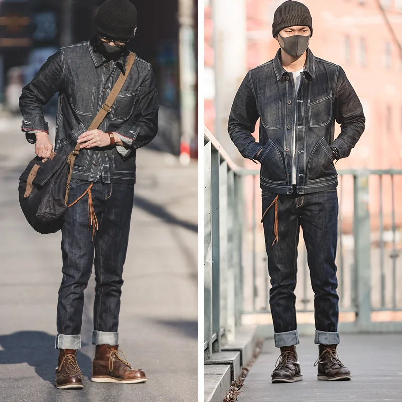Maden Men's 14oz Raw Selvedge  - Levis Jeans 501 review and price