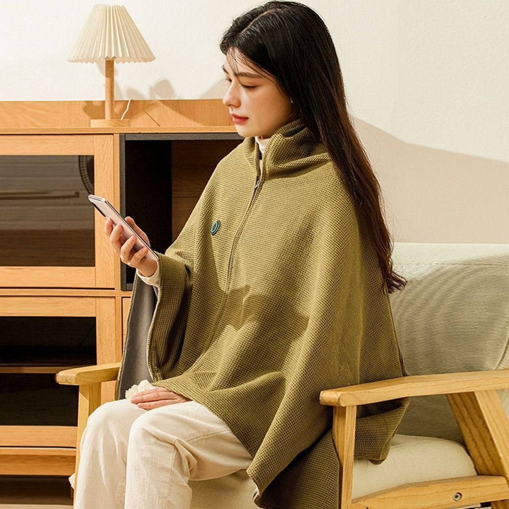 Fashion Wearable USB Electric  - Woven Scarf Blanket review and price