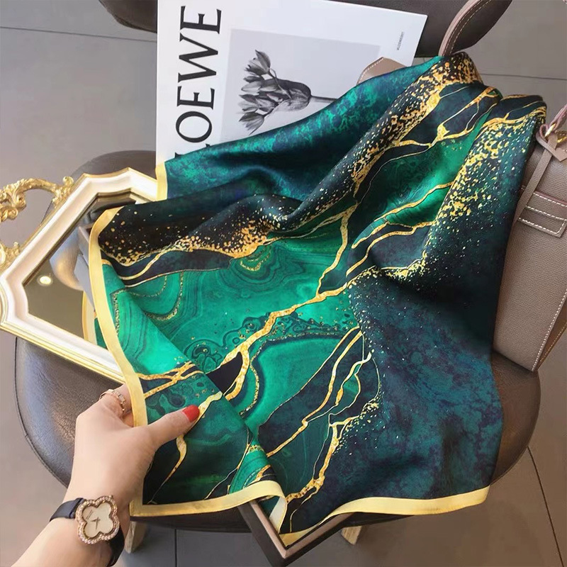 70x70cm Women Scarf Silk Feeli - Face Scarf Mask review and price