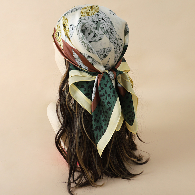 70x70cm Women Scarf Silk Feeli - Face Scarf Mask review and price